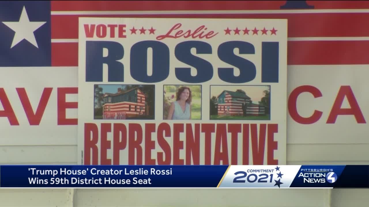 'Trump House' creator Leslie Rossi wins 59th District House seat YouTube