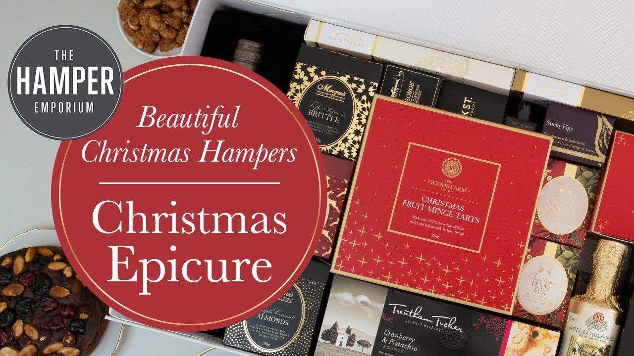 The Hamper Emporium | Christmas Epicure Hamper - YouTube