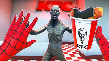 Defending KFC from Zombies - Bonelab VR Mods