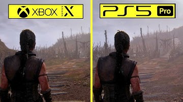 Senua’s Saga: Hellblade 2 PS5 Pro vs Xbox Series X Graphics Comparison