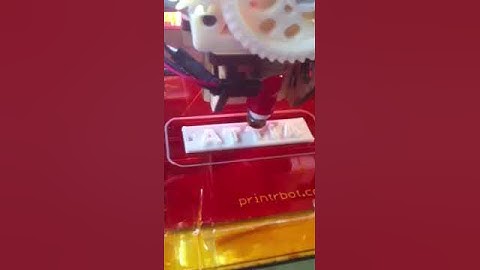Printrbot Plus in action