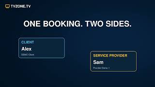 Details How Booking Works on TVZONE.TV | Client & Provider Guide Update