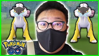 20 RAIKOU RAIDS, BUT SHINY??? - POKEMON GO