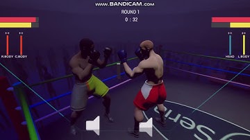 Simple Boxing Ai vs Ai fight