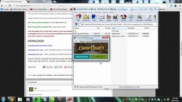 Minecraft: How To Install CampCraft Mod 1.3.2
