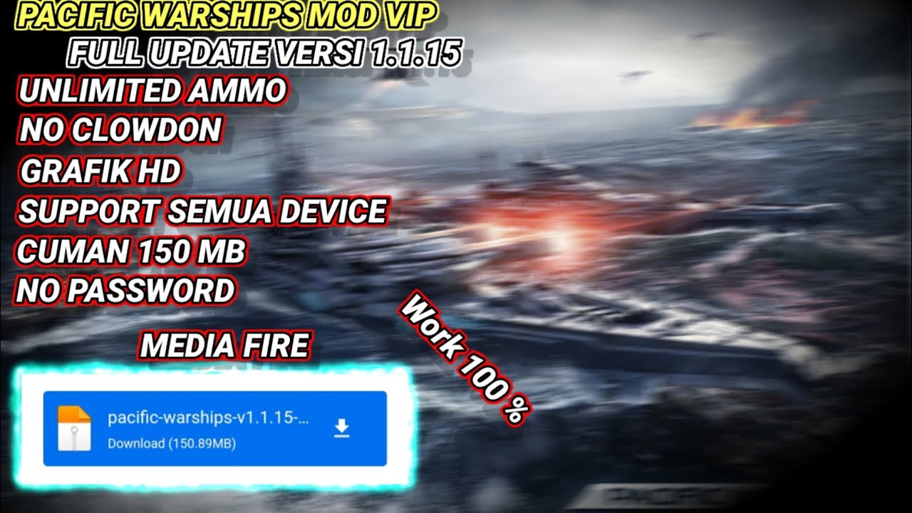 Download!! Pacific Warships Mod Apk Terbaru 2022 YouTube