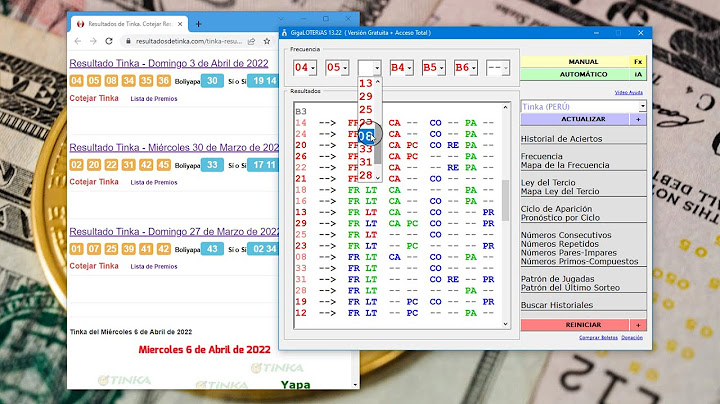 Fórmula para Saber Cuándo Jugar Lotería TINKA Aumentando Probabilidad de Ganar #gigaloterias #tinka
