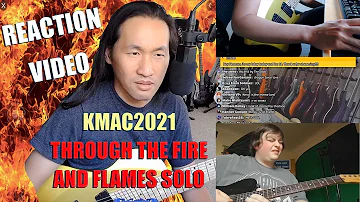 DragonForce Reaction - Herman Li Trolled by Kmac2021 Guitar Solo Cover