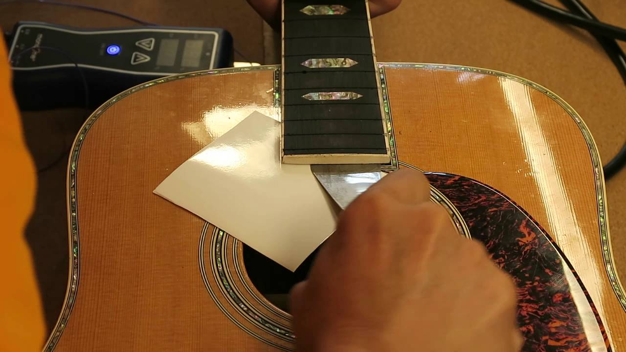 Fingerboard separating from body for neck reset on Martin D45 YouTube
