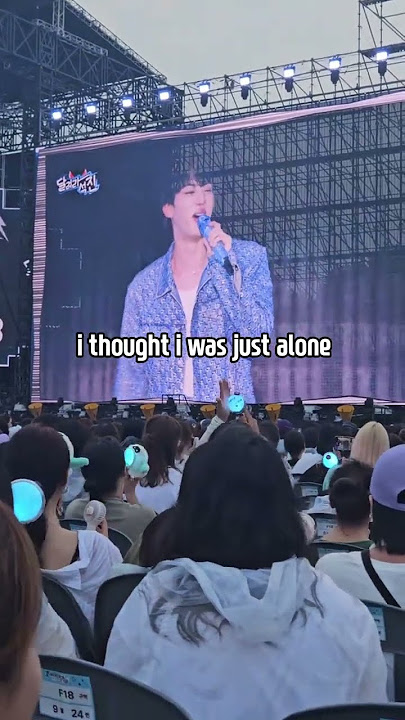 everyone fell silent.  #jin #shorts