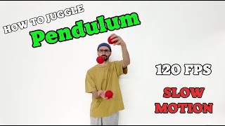 How to juggle PENDULUM DROP -Slow Motion 120 fps