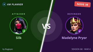 S68 War 4: Silk vs 38 Madelyne Pryor