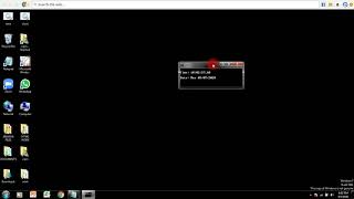 HOW TO MAKE CLOCK IN 'NOTEPAD' || VERY EASY METHOD || screenshot 4