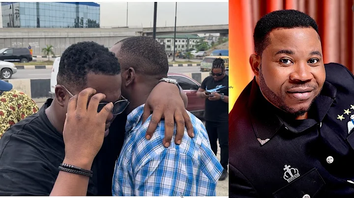 SO SAD! ACTOR BABA TEE IN TEARS AS BODY OF MURPHY AFOLABI IS BEING TAKEN TO IKORODU FOR BURIAL