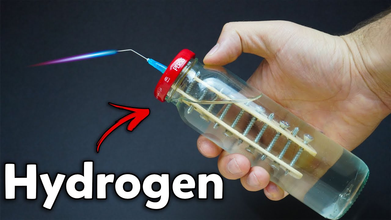 Making a Simple Hydrogen Generator from Screw | make hho generator at - YouTube