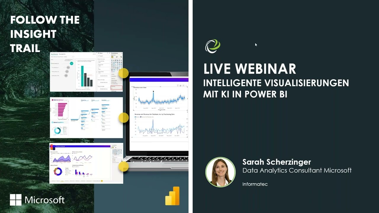 Microsoft KI Webinare   Intelligente Visualisierungen mit KI in Power BI