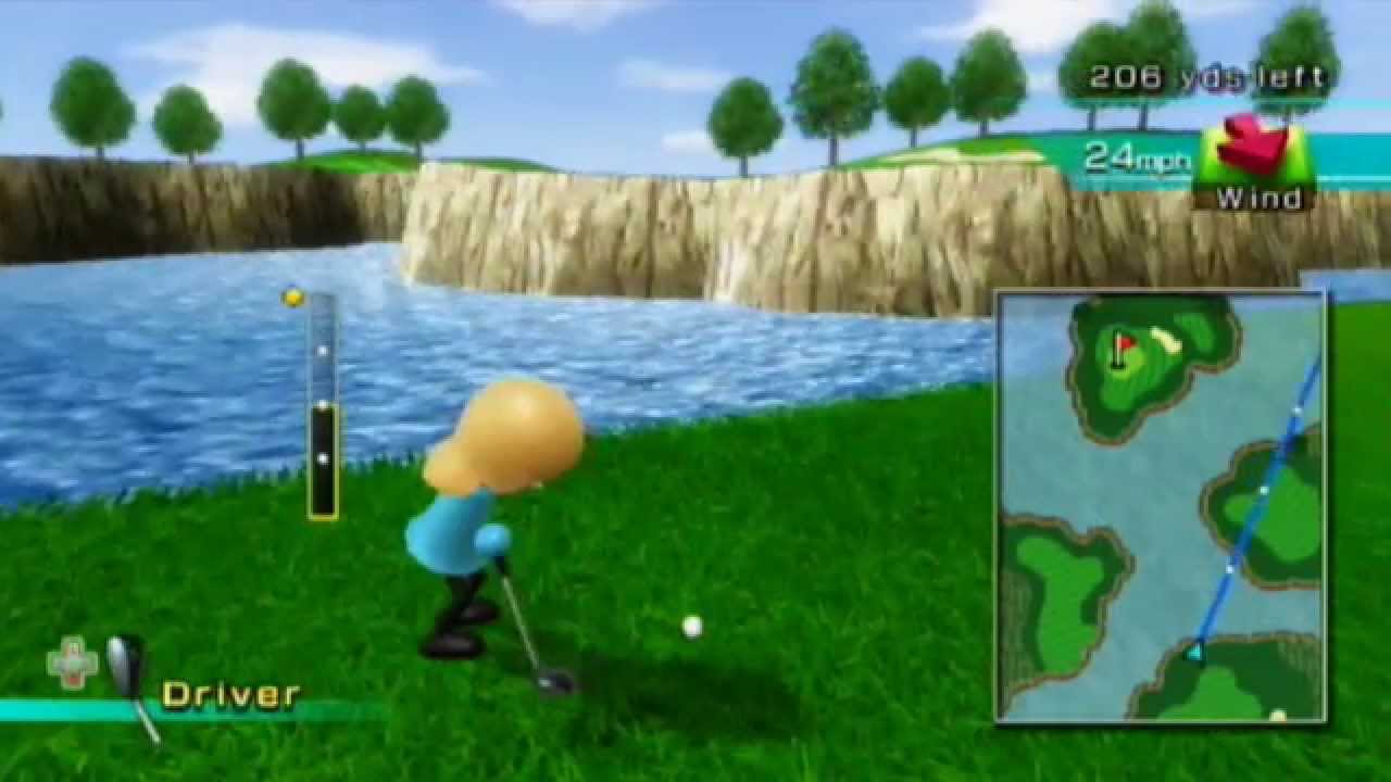 ISLAND HOPPING Wii Sports Golf Hole 9 YouTube