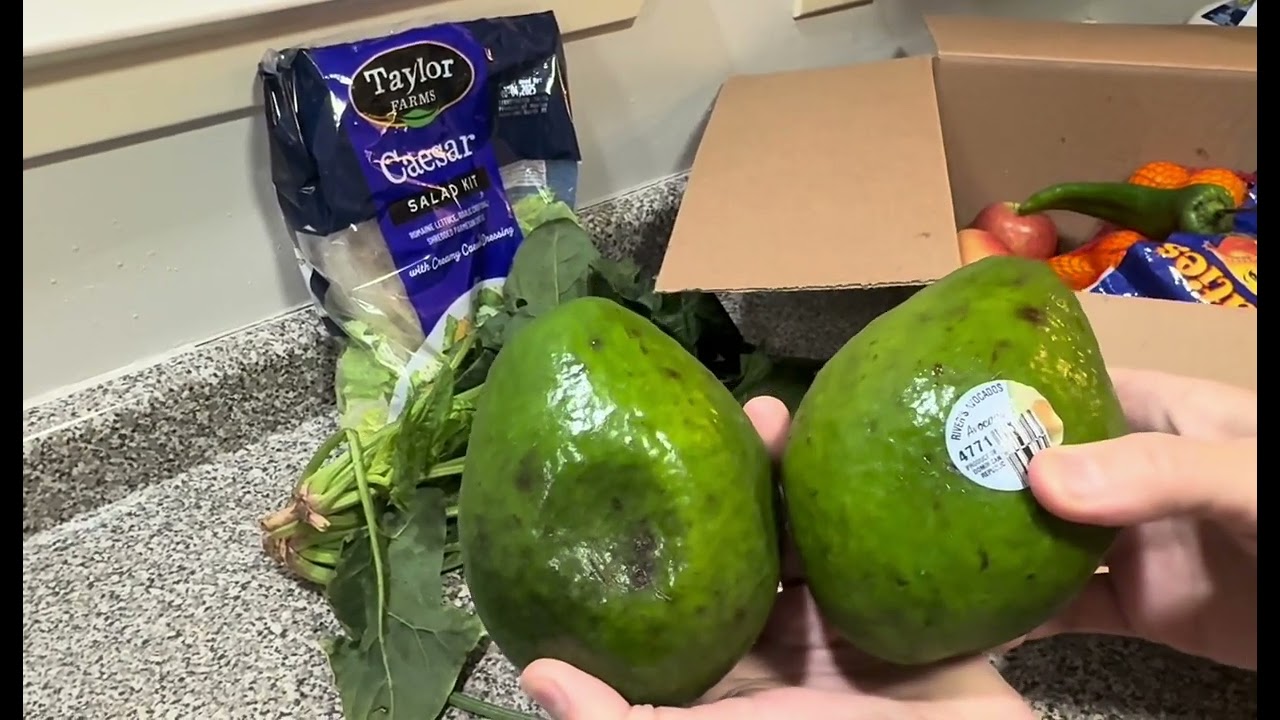 Drive Thru Food Box Distribution - Unboxing