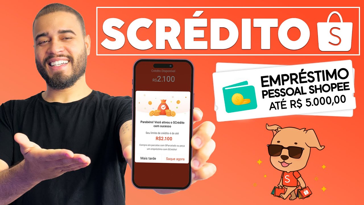 Empréstimo Shopee SCRÉDITO Vale a Pena? Como Ativar? TUDO sobre o ...