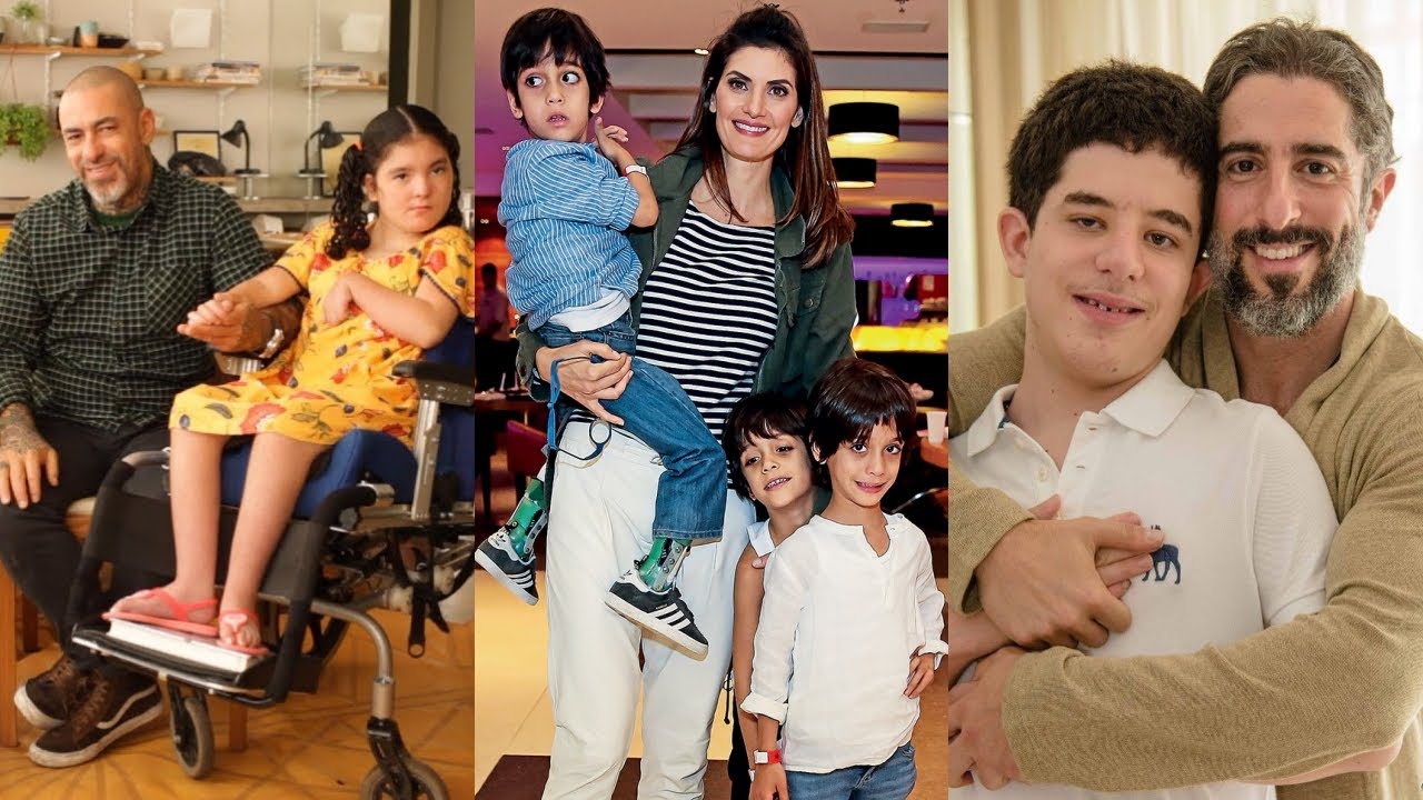 CELEBRIDADES BRASILEIRAS QUE TÊM FILHOS DEFICIENTES