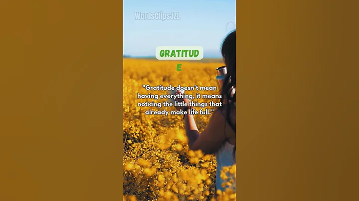 Gratitude turns little things into enough 🌸 #gratitude #peace #shorts #motivation