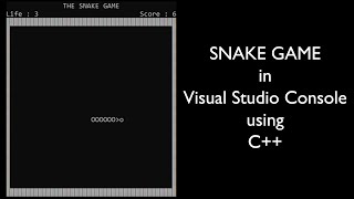 Snake Game (Visual Studio)