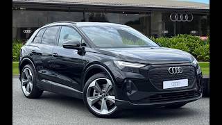 Brand New Audi Q4 e-tron 63kWh Black Edition Auto 5dr | Stoke Audi