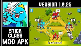 Stick Clash MOD APK Unlimited Coins Version 1.0.25 screenshot 4