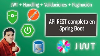 Curso práctico de APIs REST en Spring Boot con JWT , Spring Security , MySQL y Spring Data JPA