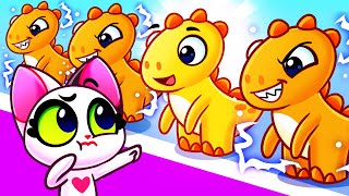 10 Little Dinos Song 🦕 Be Careful With The Electricity ⚡️ Purrfect Kids Songs & Nursery Rhymes 🎶