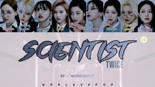 Twice - Scientist Kolay Okunuşmveasy Lyricscolor Coded
