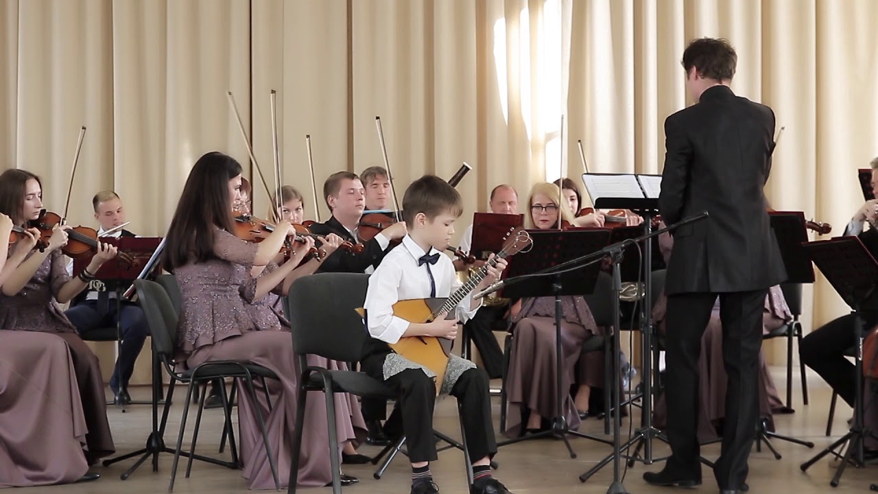 Л. Делиб "Пиццикато" из балета "Сильвия" Соло на балалайке Илья ...