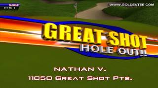 Golden Tee Great Shot on Shady Acres