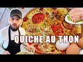 Recette  quiche au thon