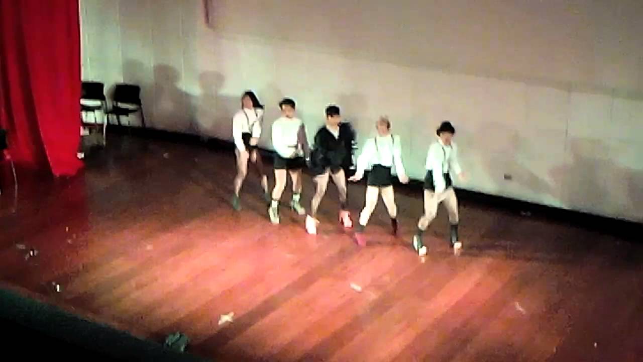 160111 Kpop Coalesce- PID performing to Burlesque