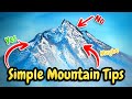 Easy & Simple Mountain Tips For New Painters That Struggle!