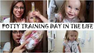 DAY IN THE LIFE OF POTTY TRAINING WITH HUGGIES PULL-UPS