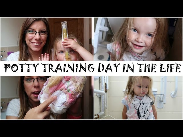 DAY IN THE LIFE OF POTTY TRAINING WITH HUGGIES PULL-UPS 