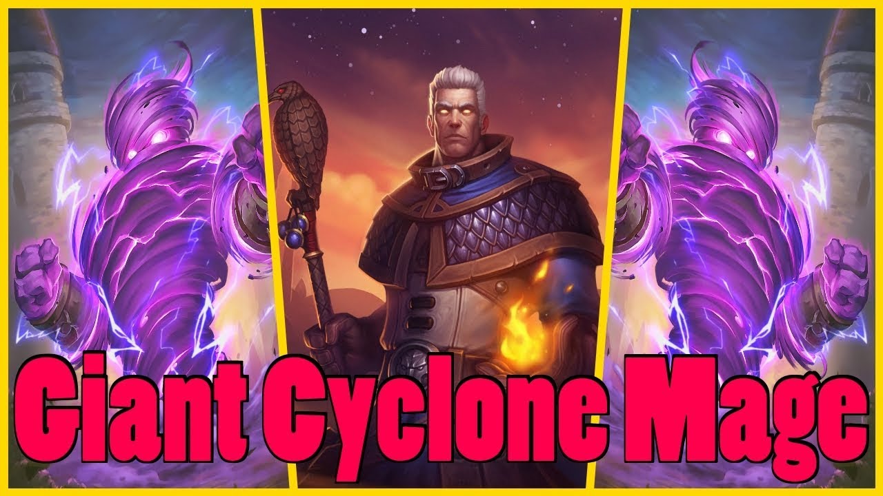 Giant Cyclone Mage | Rise of Shadows | Hearthstone
