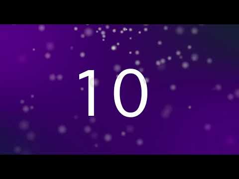 10 second countdown timer for show is about to begin