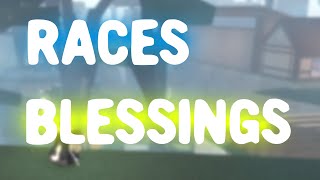 How To Get RACES & BLESSINGS | Roblox Lee RPG