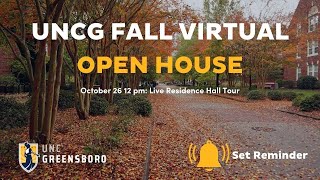 Fall Open House: Live Residence Hall Tour