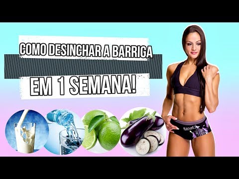 Estratégias para desinchar a barriga em 1 SEMANA! 😱😱