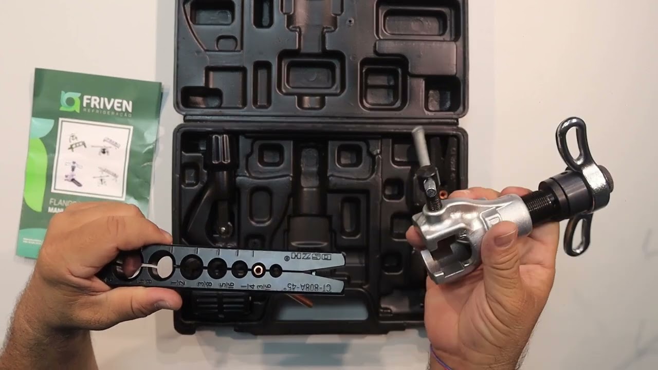 Kit Flangeador exêntrico com catraca Friven