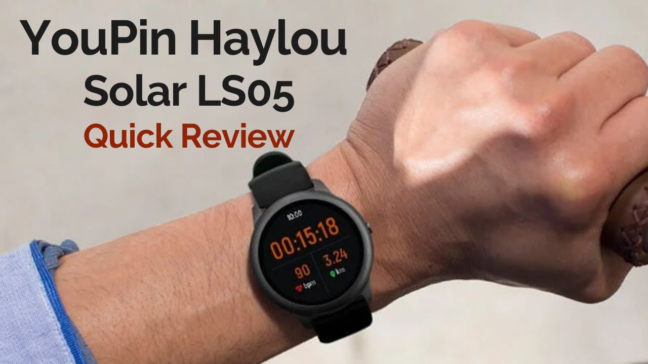 youpin haylou solar ls05 smart watch