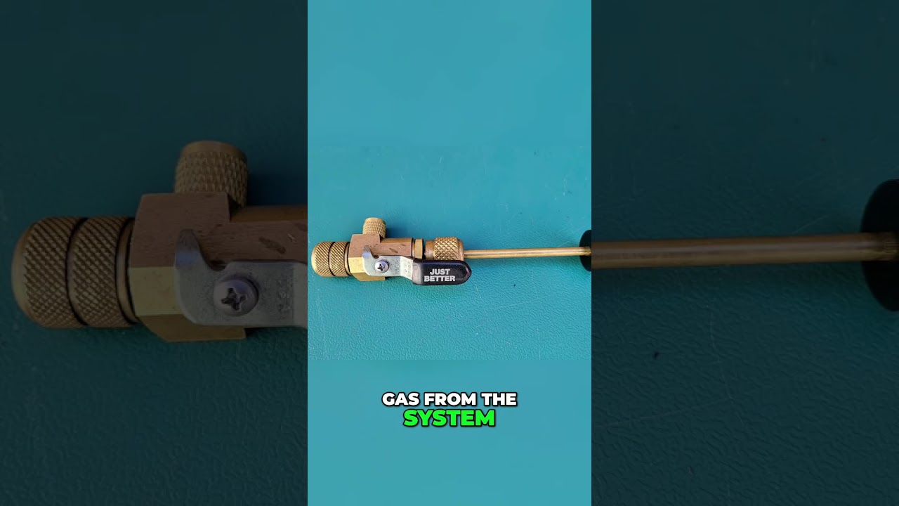 Valve Core Removal: Vacuum-Rated Tools for HVAC Systems