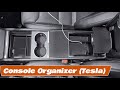 Ultimate Console Organizer for 2025 Tesla Model Y &amp; Model 3 Highland l 5 in 1 Upgrade Kit!