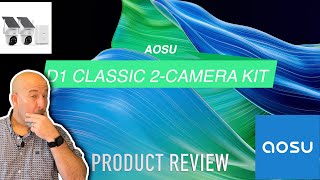 Product Review  Aosu  D1 Classic 2 Cam Kit!!! #aosulife #solarcam #ptzcam