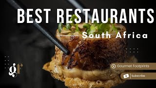 Best Restaurants in South Africa |  2024 Luxe Restaurant Awards