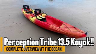 Perception Tribe 13.5 Tandem Sit On Ocean Kayak Review!